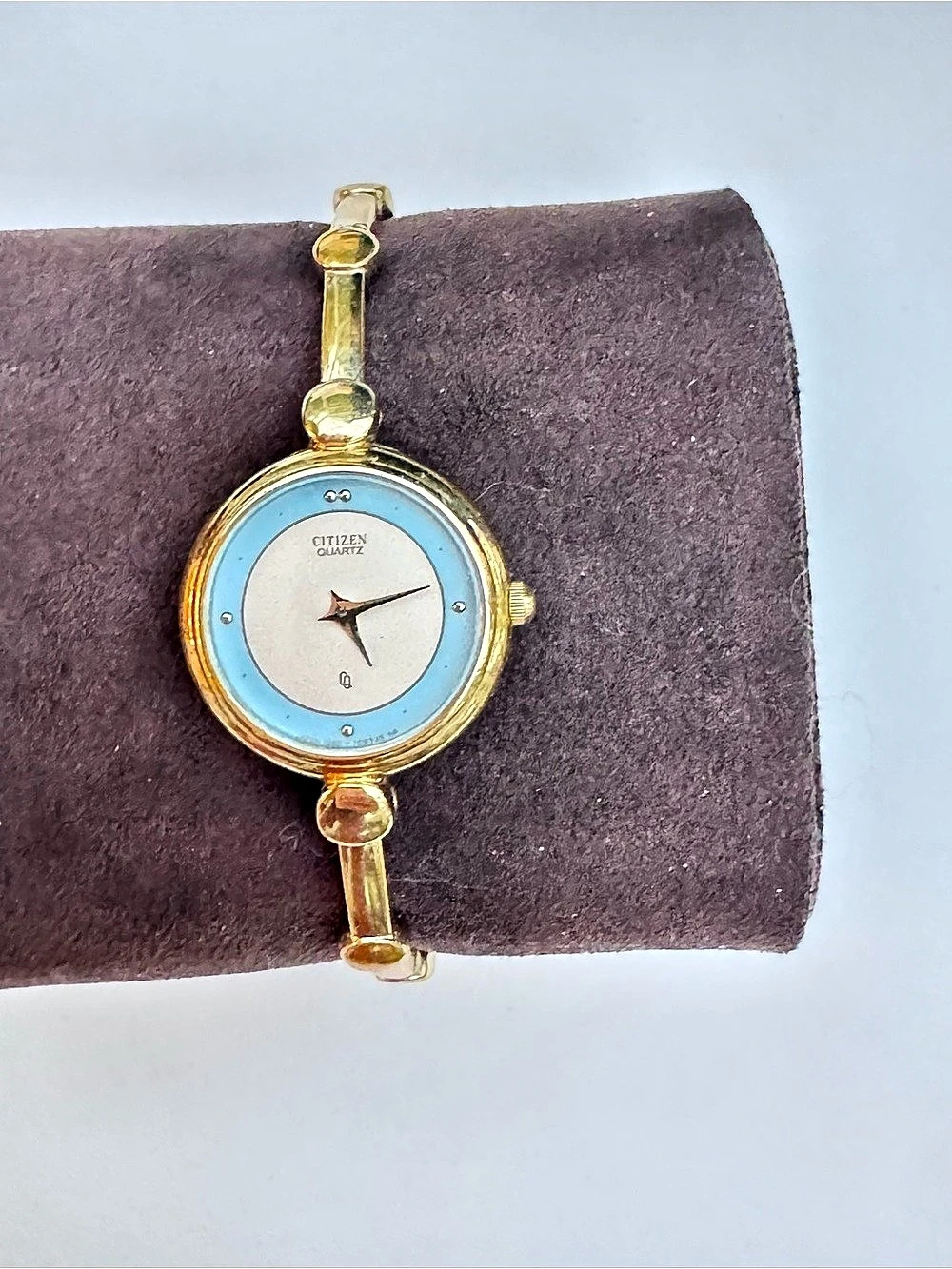 Citizen Quartz Gold & Blue Watch